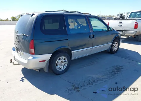 1998 Nissan Quest Gxe/Xe from USA, damaged, VIN 4N2ZN1115WD811524